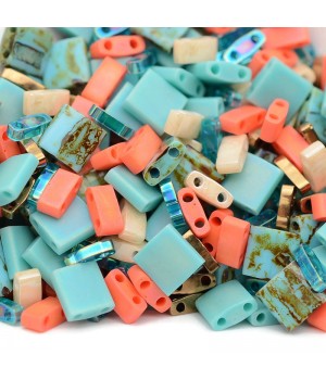 Miyuki Beads TILA Mix211 Turquise Dreams, 5 grams