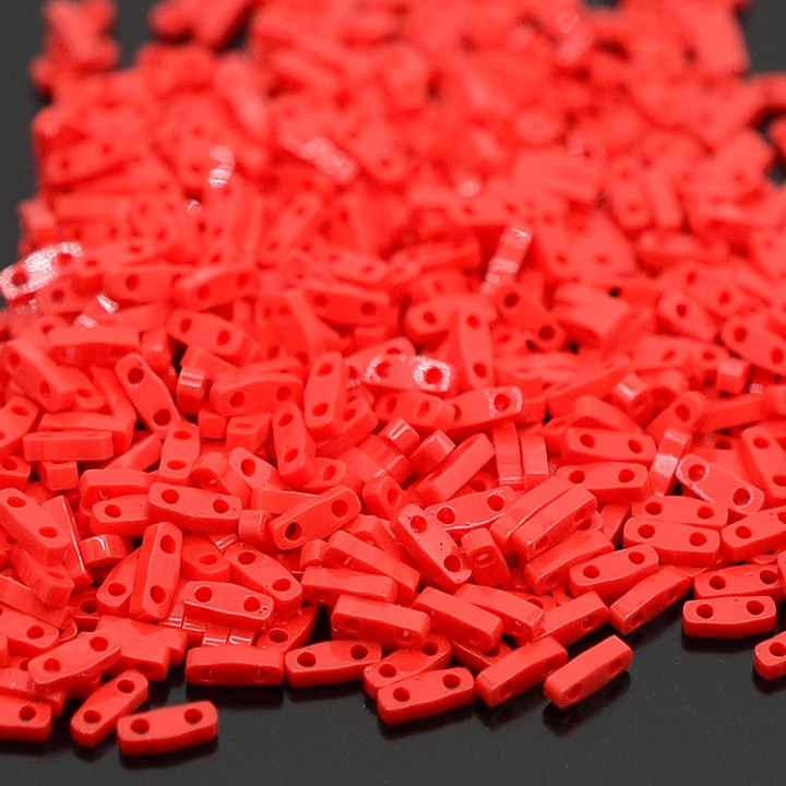 Miyuki Beads Quarter TILA 408 Opaque Red, 5 grams