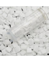 Бисер Миюки TILA 0402 Opaque White, туба 5 грамм