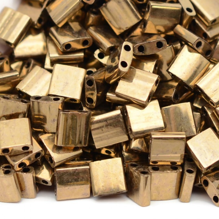 Miyuki Beads TILA 457 Dark Bronze, 5 grams