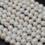 Perla blanca cultivada 8-9mm, hilo