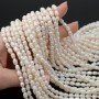 Pearl Rice baroque ~2-3mm white, thread 36cm