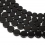 Onyx (black agate) Coin 10:4mm