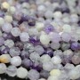 Аметист натуральный 8мм многогранник(наггетс)