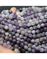 Amatista natural 10mm forma poliedro