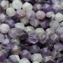Аметист натуральный 10мм многогранник(наггетс)