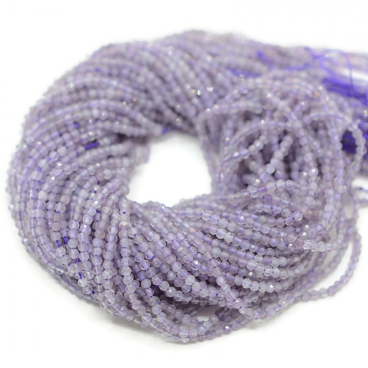 Amethyst beads 2mm faceted