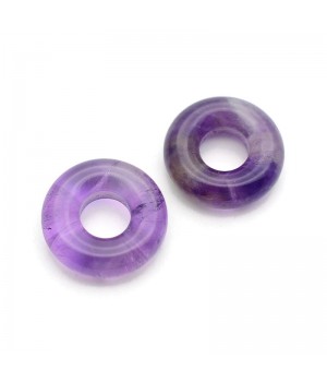 Amethyst Bagel 15:5mm, 1 piece