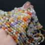 Zirconia beads (cubic zirconia) 4mm Mix, thread 38cm