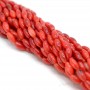 Coral Rice 4:8mm red, thread 39cm