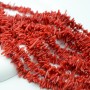 Coral natural rojo 6~12:1~2mm, 1 tira 40cm
