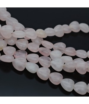 Cuarzo rosa Сorazón 10mm