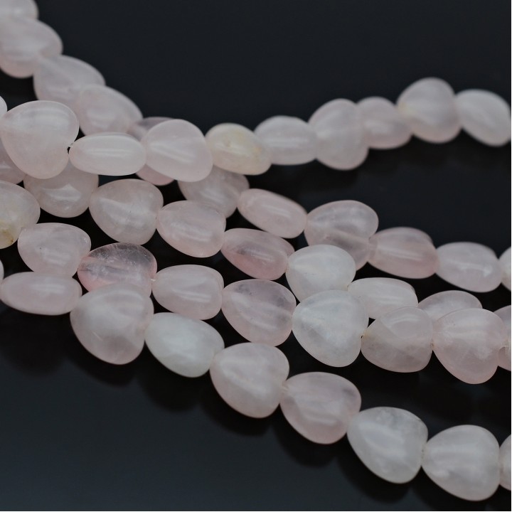 Cuarzo rosa Сorazón 10mm