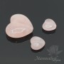 Rose quartz Heart 20mm