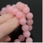 Rose quartz 12mm, 2 beads