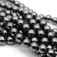 Hematita bola 10mm, 1 hilo(~42 cuentas)