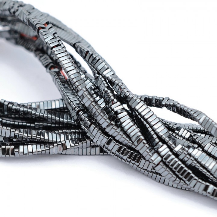 Electroplate Non-magnetic Synthetic Hematite Triangle Beads, 1 strand(~400 beads)