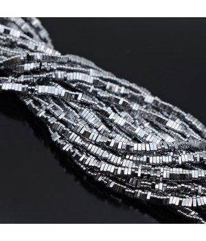 Electroplate Non-magnetic Synthetic Hematite Triangle Beads, 1 strand(~400 beads)