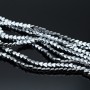 Electroplate Non-magnetic Synthetic Hematite 4mm Heart Beads, 1 strand