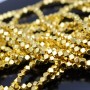 Гематит Шестигранник 4мм цвет золото, нить(~135 бусин) Гематит Шестигранник 4мм цвет золото, нить(~135 бусин)