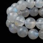 Moonstone smooth ball 8mm AAA, set of 5 beads