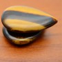 Tiger eye Teardrop pendant ~36-38mm, 1 piece