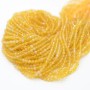Yellow opal natural beads 3mm faceted