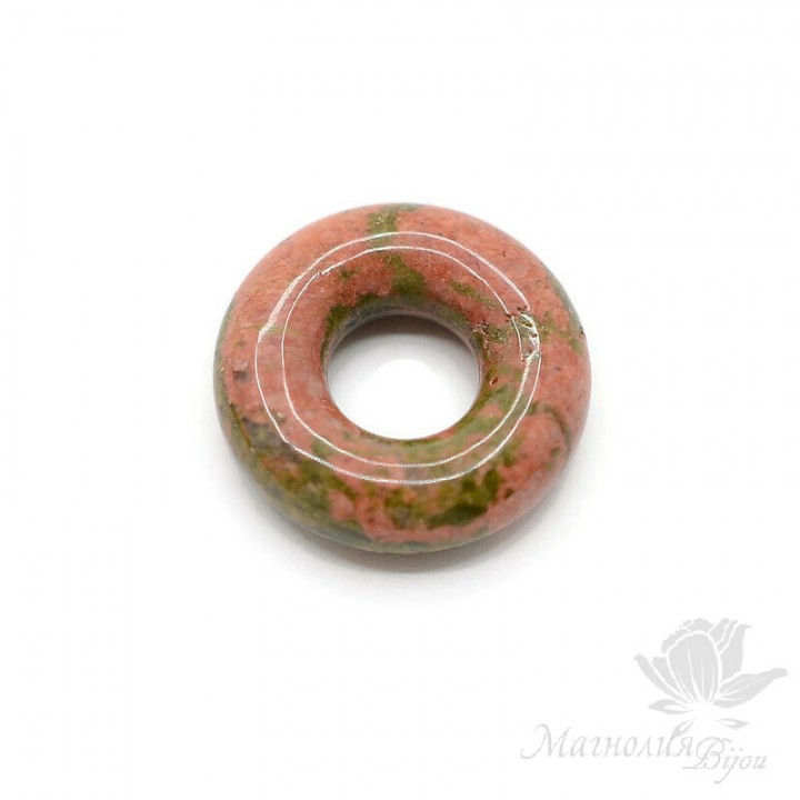 Unakita natural(verde) Donut 20:5mm, 1 unidad
