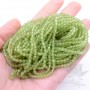 Peridot natural beads 3mm faceted
