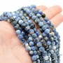 Sodalite natural beads 6mm faceted, thread 39cm