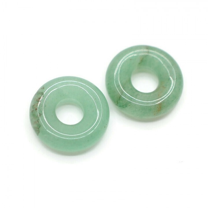 Aventurine green Bagel 15:5mm, 1 piece