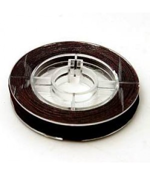 Nylon Cords 0.80mm Brown color, 1 roll