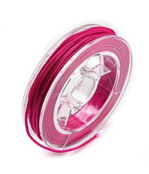 Nylon Cords 0.80mm Fuchsia color, 1 roll