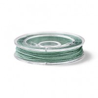 Nylon trenzado 0.80mm color Teal, 1 bobina