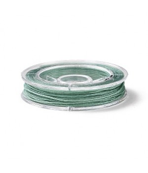 Nylon Cords 0.80mm Teal color, 1 roll
