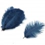 Marabou feather 15-20cm, blue