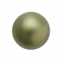 Perlas Preciosa Maxima 6mm Dark Green, 10 piezas