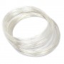 Memory wire for bracelets 12 turns, silver