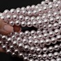 Жемчуг Майорка Aurora Pink зеркальный 10мм, нить(40 бусин)