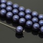 Mallorca pearls 10mm blueberry, 5 pieces