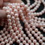 Round Shell Pearl Bead 10mm, color pink