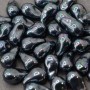 Imitation Baroque Pearl Beads ~13:21mm, black color