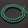 Mallorca pearls emerald 6mm matte satin, 10 pieces