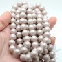 Mallorca pearls 10mm antique pink matte satin, full strand(40 beads)