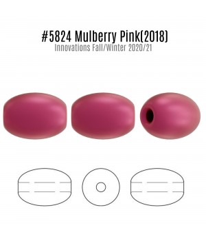 Жемчуг Swarovski рис 4мм Mulberry Pink(2018), 20 штук