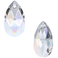 6106 Подвеска Pear-shaped 22мм, цвет Aurore Boreale(AB)