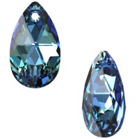 6106 Подвеска Pear-shaped 22мм, цвет Bermuda Blue
