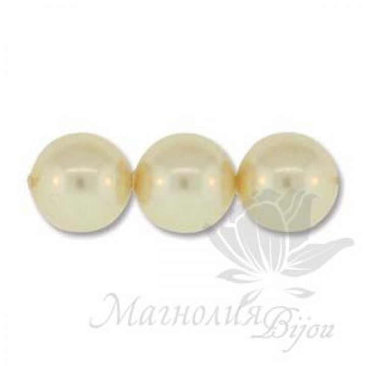 Swarovski pearls 10mm Light Gold(539), 5 pieces