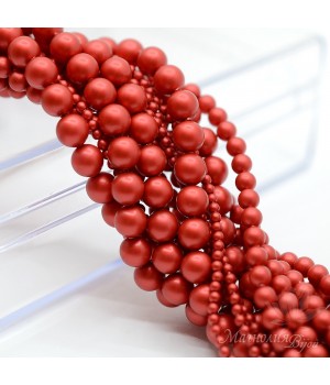 Swarovski pearls 6mm Rouge(2027), 10 pieces