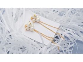 Shell Pearl Earrings